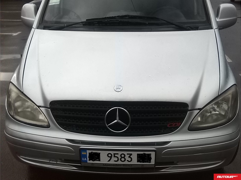 Mercedes-Benz Vito пас. 6 мест  укр регистр 2005р 2005 года за 174 709 грн в Житомире