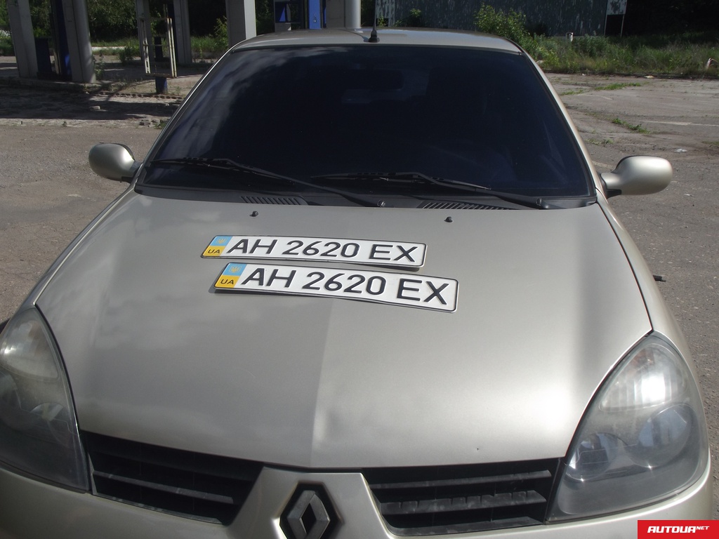 Renault Clio 1,4 Механика, Бензин 2006 года за 123 858 грн в Донецке