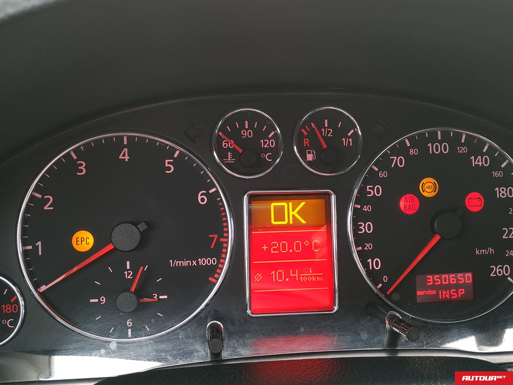 Audi A4 1.8 (125 к.с. - ГБО) 1999 года за 132 286 грн в Ивано-Франковске