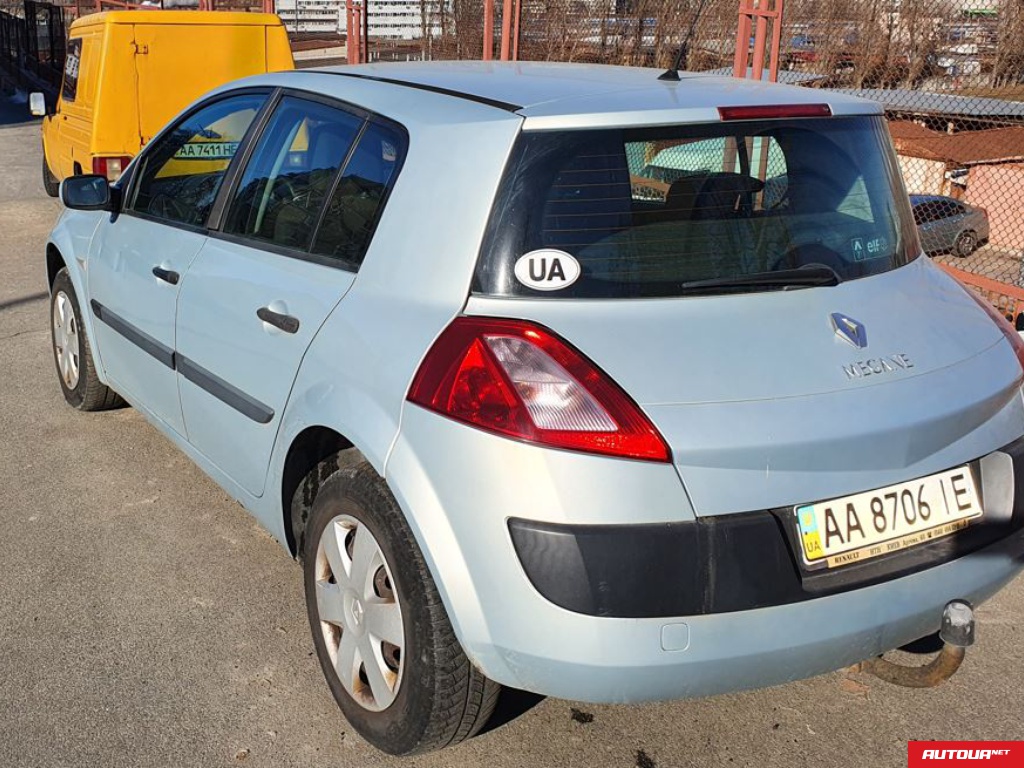 Renault Megane 1,6 л, механика, бензин 2003 года за 82 724 грн в Киеве
