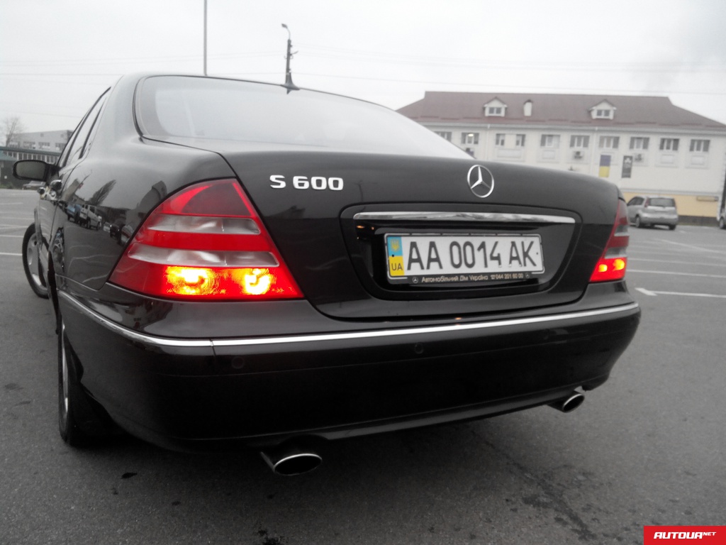 Mercedes-Benz S 600  2000 года за 526 375 грн в Киеве